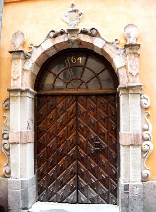 photo of the day, travel photo, stockholm, sweden, old door