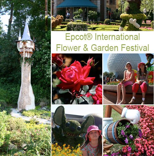 Epcot® International Flower & Garden Festival at DisneyWorld, HGTV flower & garden festival, DisneyWorld Special Events, Epcot flowers