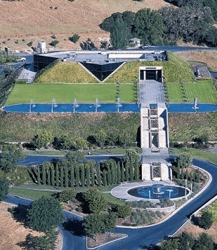 modern winery, architecture in wineries