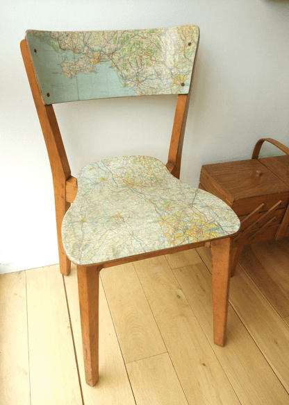 decorating ideas with maps