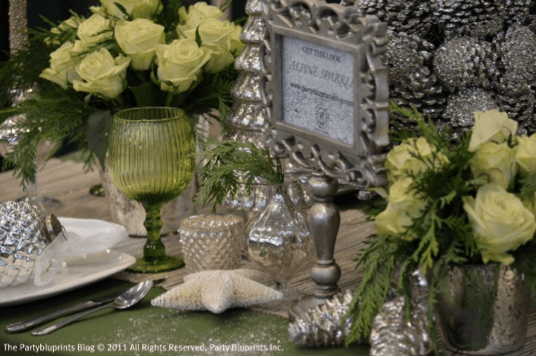 alpine sparkle holiday decorating trend Hot Holiday Home & Party Trends
