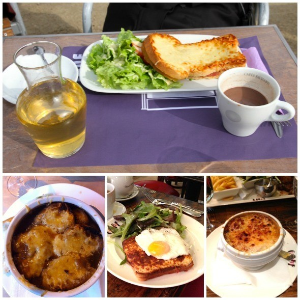 Casual Lunch in Paris
