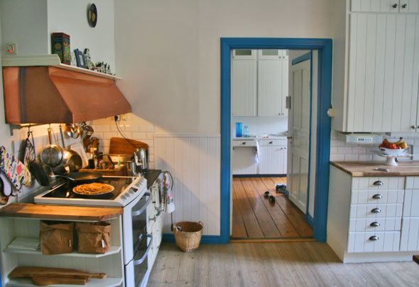 Kitchen in Swedish countryside
