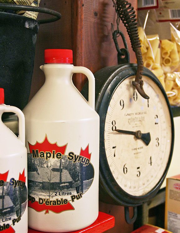 Maple syrup from Canada