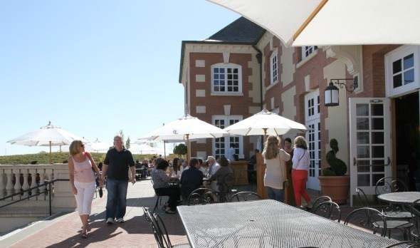 The Patio at Domaine Carneros 