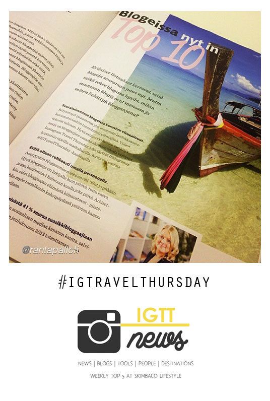 Travel blogging trends in Europe: Instagram Travel Thursday