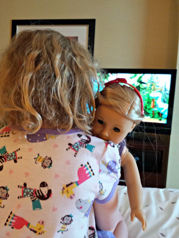 Hotel fun with the American Girl Doll