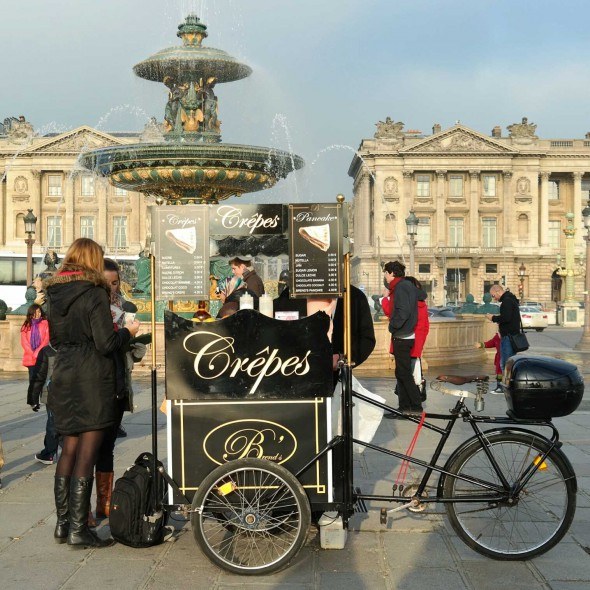 Crepes on bicycle!