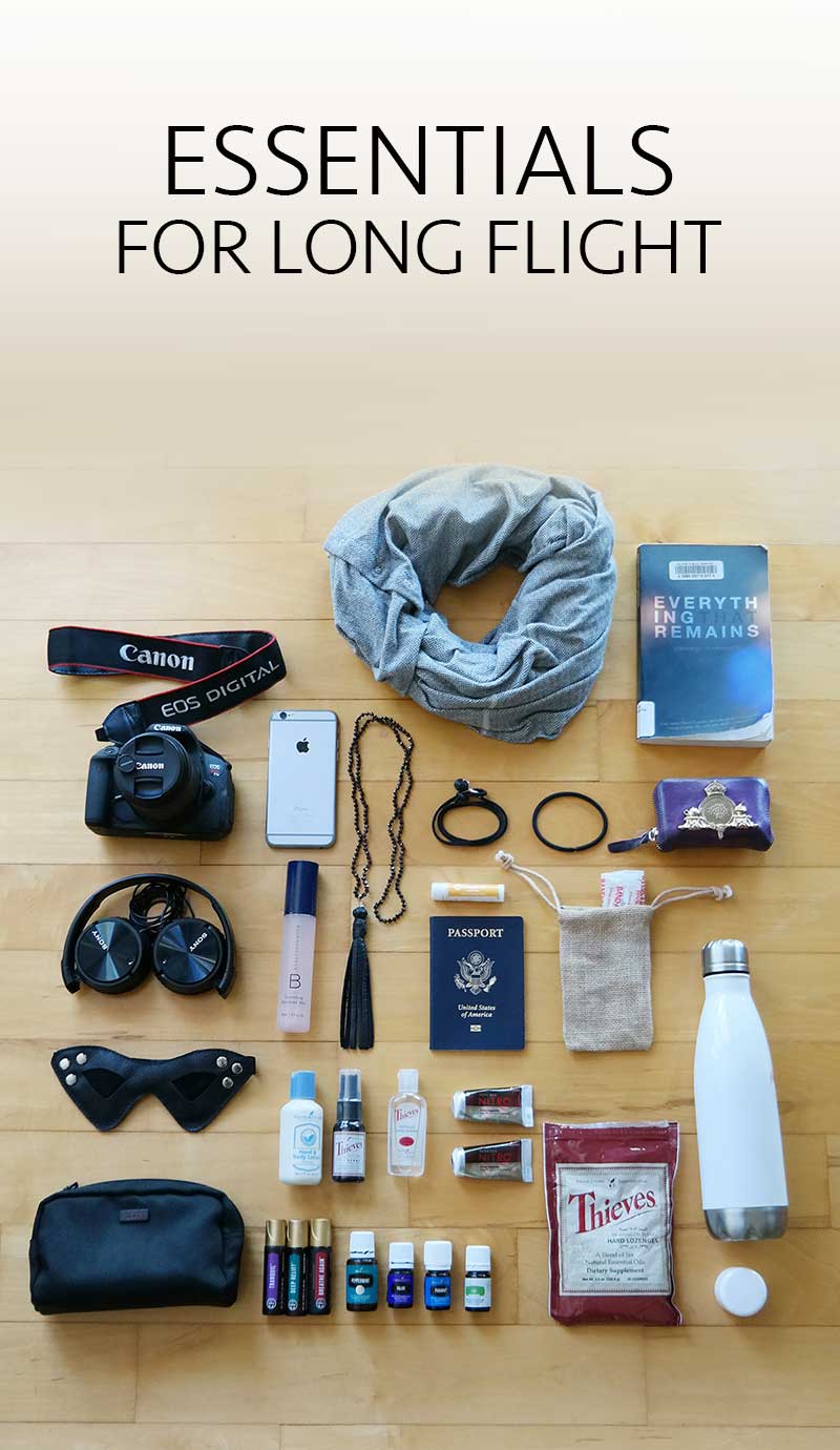 What to pack for long flights